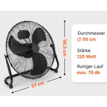 Metal ventilator Proficare PCVL3067