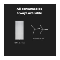 AENO RC0002S valge robottolmuimeja