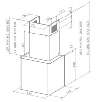 Cooker hood Faber Lithos EG6 BK A45