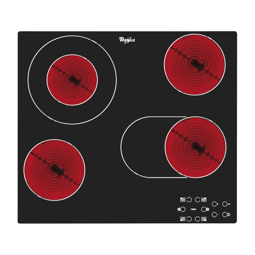 Ceramic plate Whirlpool