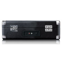 Suitcase turntable with speakers Lenco, black