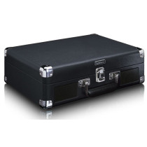 Suitcase turntable with speakers Lenco, black