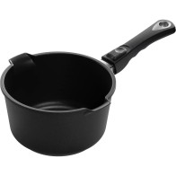 Induction Milk and Sauce Pot Ø 20 cm, detachable handle AMT Gastroguss