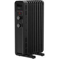 Oil filled radiator Sencor, black