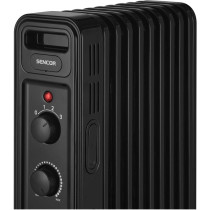 Oil filled radiator Sencor, black