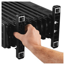 Oil filled radiator Sencor, black