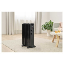 Oil filled radiator Sencor, black
