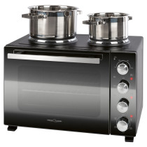 Mini oven with 2 hot plates Proficook