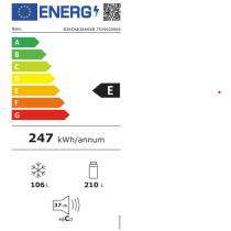 Külmik Beko B3RCNA364HXB