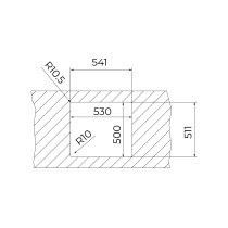 Sink Teka stainless steel