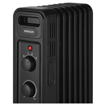 Oil filled radiator Sencor, black