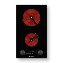 Ceramic hob Pyramis black