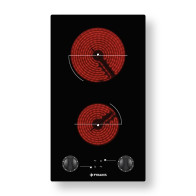 Ceramic hob Pyramis black