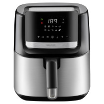 Smart hot air fryer Sencor, black/stainless steel