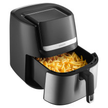 Smart hot air fryer Sencor, black/stainless steel