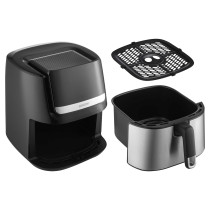 Smart hot air fryer Sencor, black/stainless steel