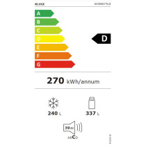 Side-by-side külmik Kluge KCSN577LD