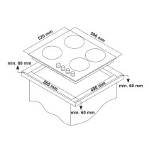 Gaasipliidiplaat Kluge KPG6000X