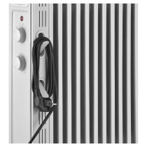 Õliradiaator Sencor SOH3411WH, valge