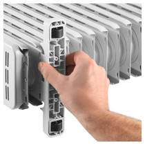 Oil filled radiator Sencor, white