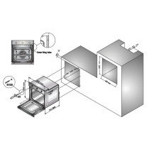 Built-in oven
