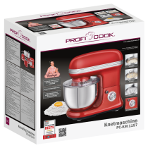 Kneading maschine vintage ProfiCook, red