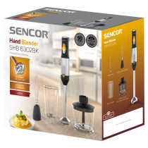 4 in 1 Hand blender Sencor, black