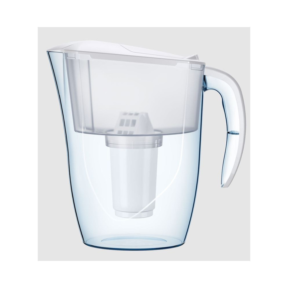 Water pitcher Aquaphor Smile with A5 cartridge (white)