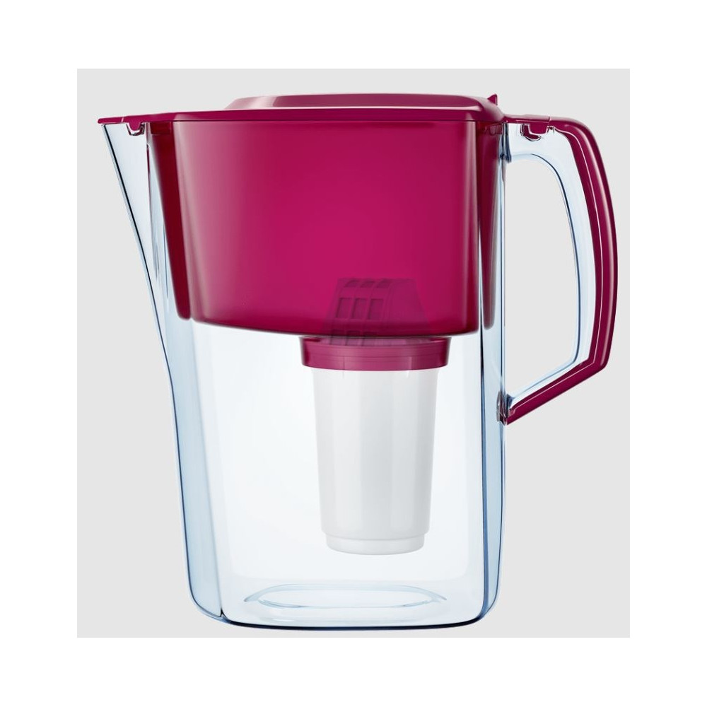Water pitcher Atlant A5 with A5 cartridge (cherry)