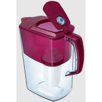 Water pitcher Atlant A5 with A5 cartridge (cherry)