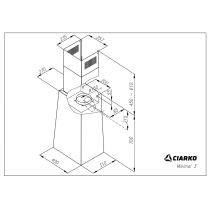 Õhupuhastaja Ciarko Design Minimal 3