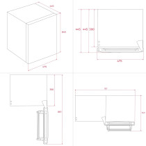 Külmik Teka RSR10138WH