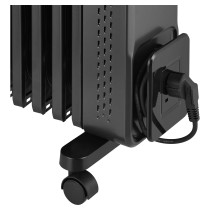 Oil filled radiator Sencor, grey