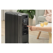 Õliradiaator Smart HOME Sencor SOH8211GY, hall