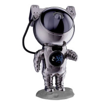 Star projector with clock - Astronaut Chrom Manta