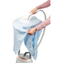 Textile steamer Proficare, white
