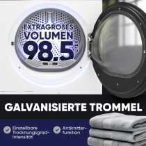 Pesukuivati Bomann WPT7154W, valge