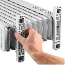 Oil filled radiator Sencor, white