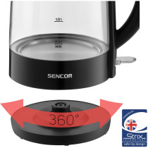 Glass kettle Sencor