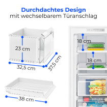 Upright freezer Bomann