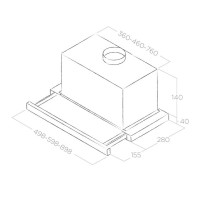 Elica ELITE 14 LUX BL/A/50