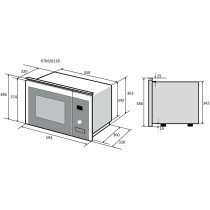 Built-in microwave oven Kluge