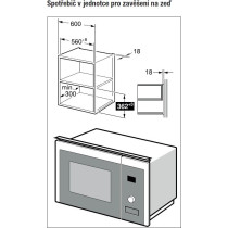 Built-in microwave oven Kluge