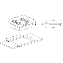 Gaasiplaat Beko HILW64235S
