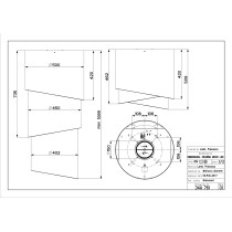 Cooker hood Faber Pareo Plus Tibetian Silver