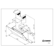 Õhupuhastaja Ciarko Design Trio must