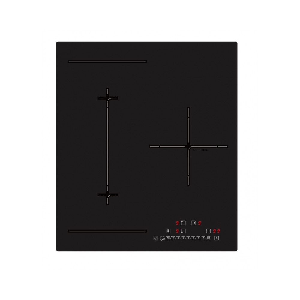Induction hob Schlosser matte black