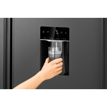 Side-by-side refrigerator Bomann