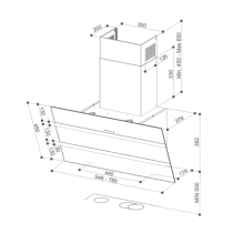 Faber STEELMAX EV8 LED WH/X A80