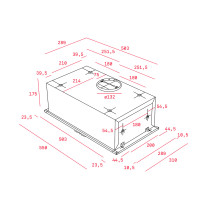 Built-in Cooker Hood (40446700)